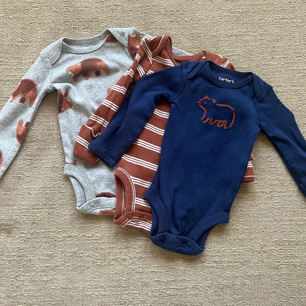 3 Carters one piece NWOT